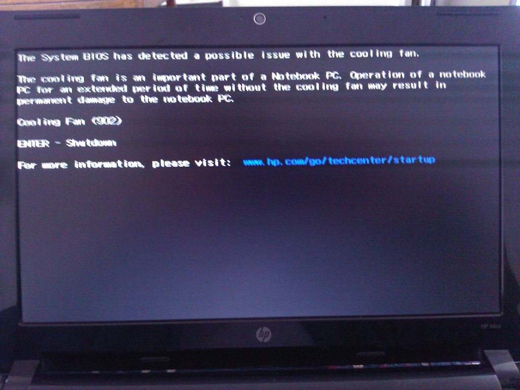 Memperbaiki Laptop HP: COOLING FAN (902) ERROR